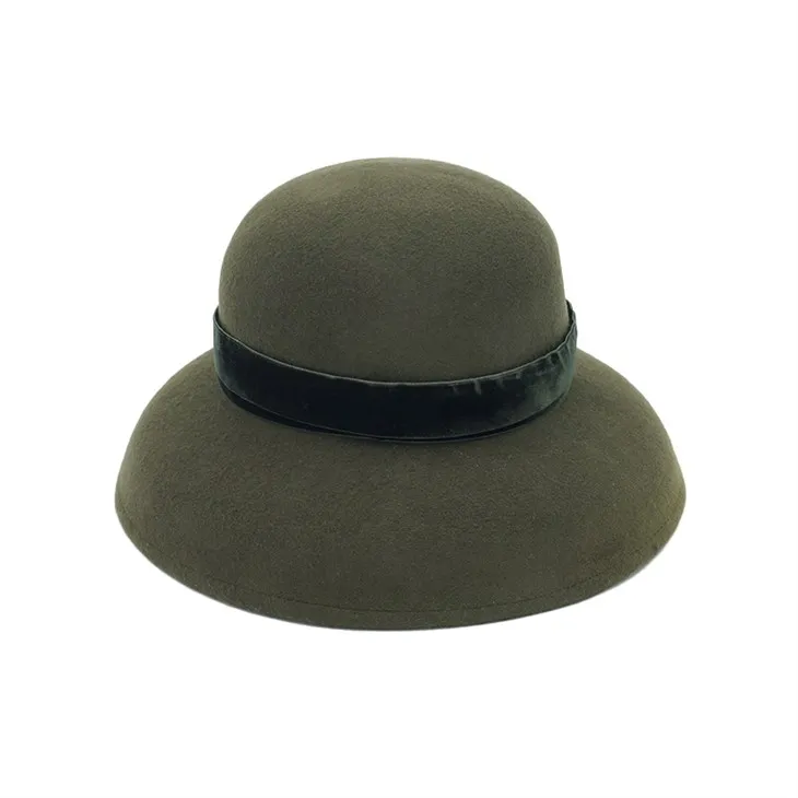 Topi Bulu Hijau Kehitaman