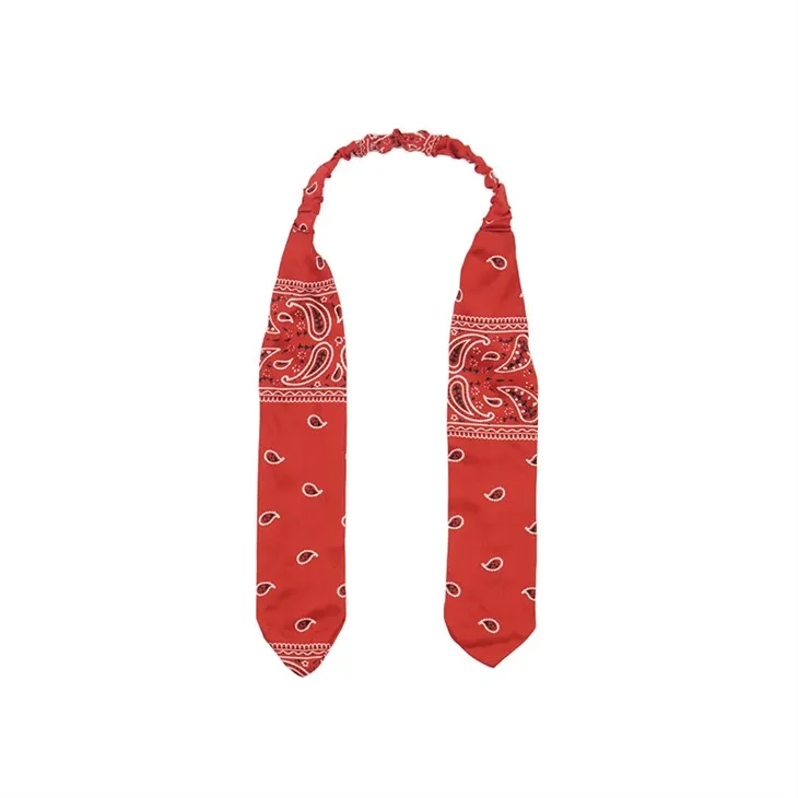 Tudung Poli Merah Terang