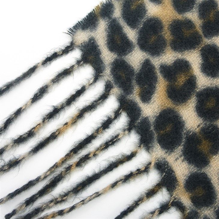 Leopard Poly Scarves